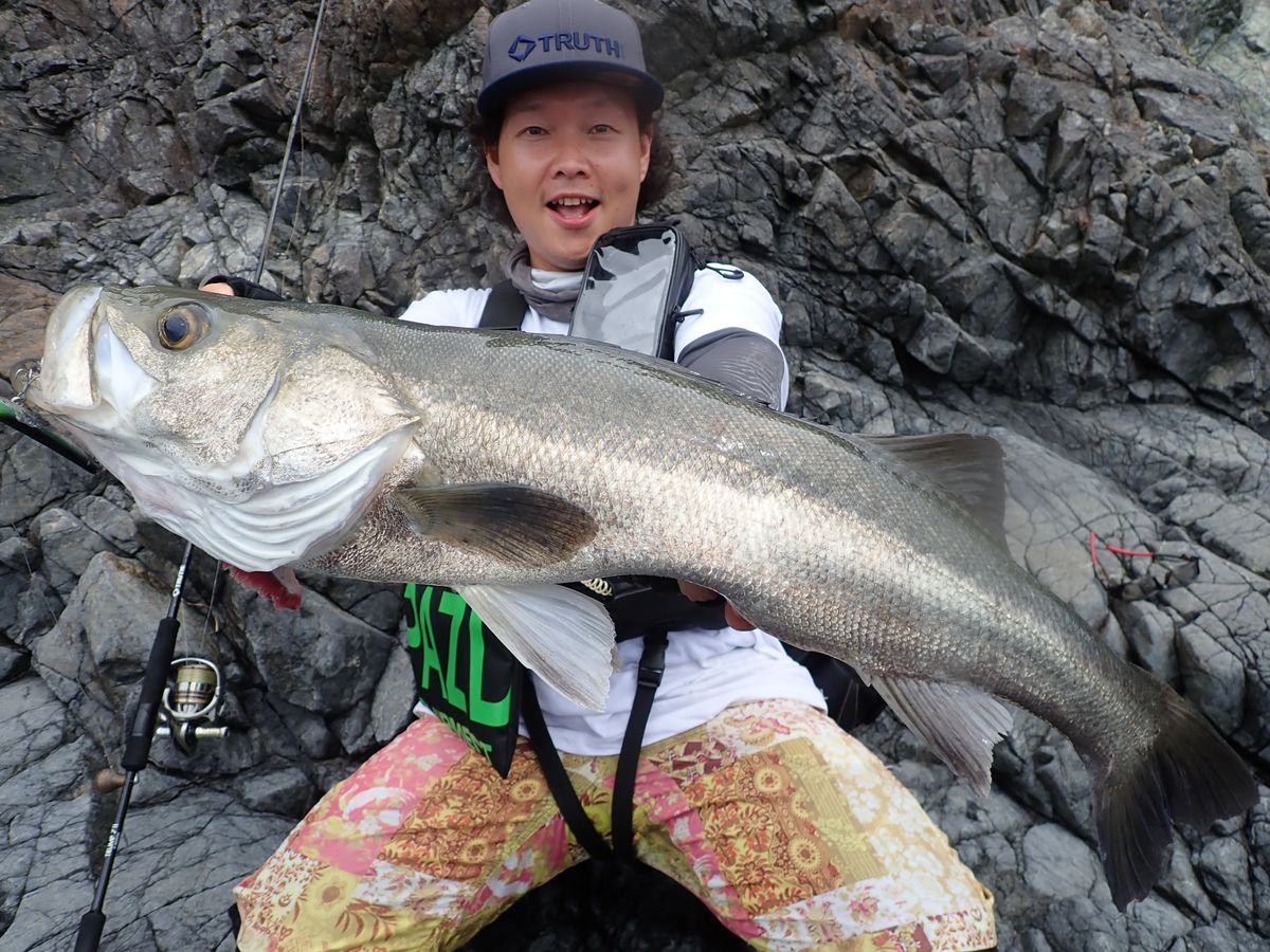 熊本県／天草龍ヶ岳町地磯のシーバス釣り ロコに訊く！夏のベイト